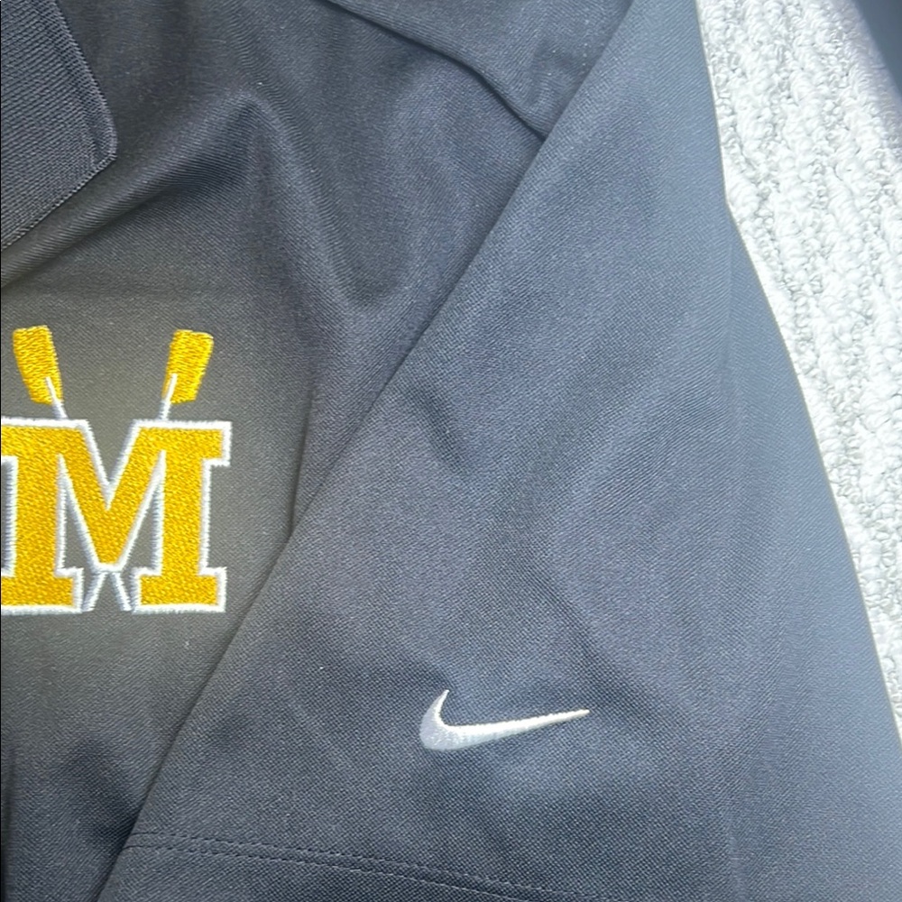 Nike‎ Golf Black Polo Shirt Dri Fit - XL - Picture 6 of 7